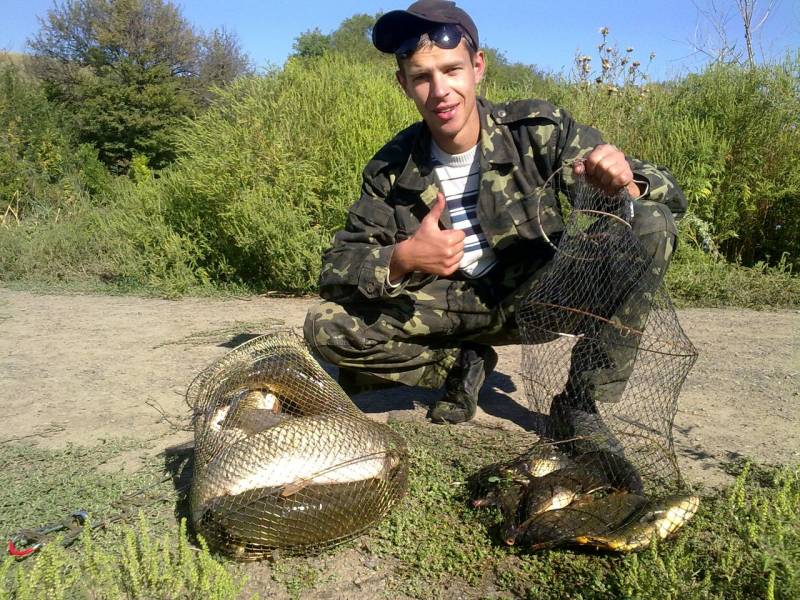 Фотозвіт: Амур Білий, Короп. Місце риболовлі: Луганська область